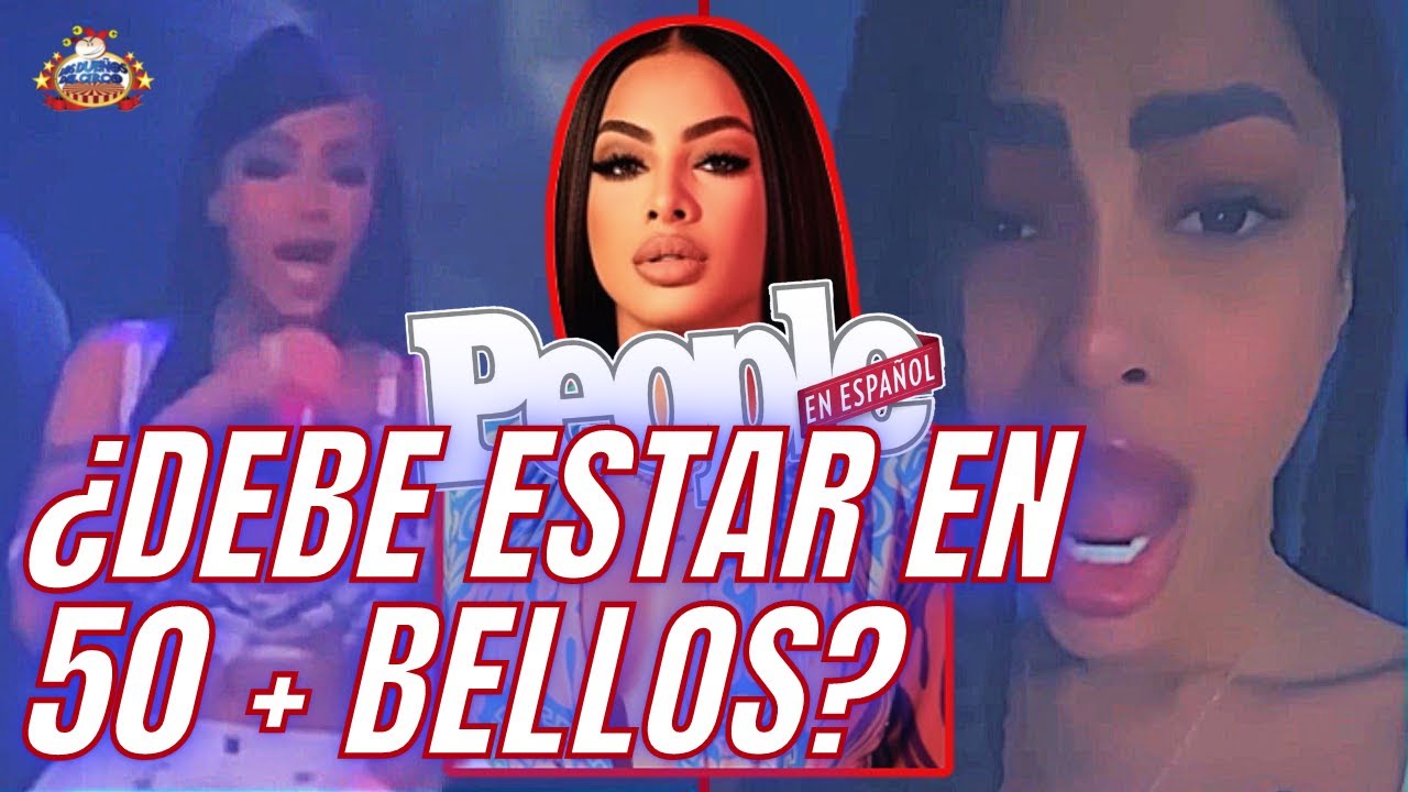 Yailin ¿CANTANDO O DESENCANTANDO? Entra A 50 Más Bellos De People