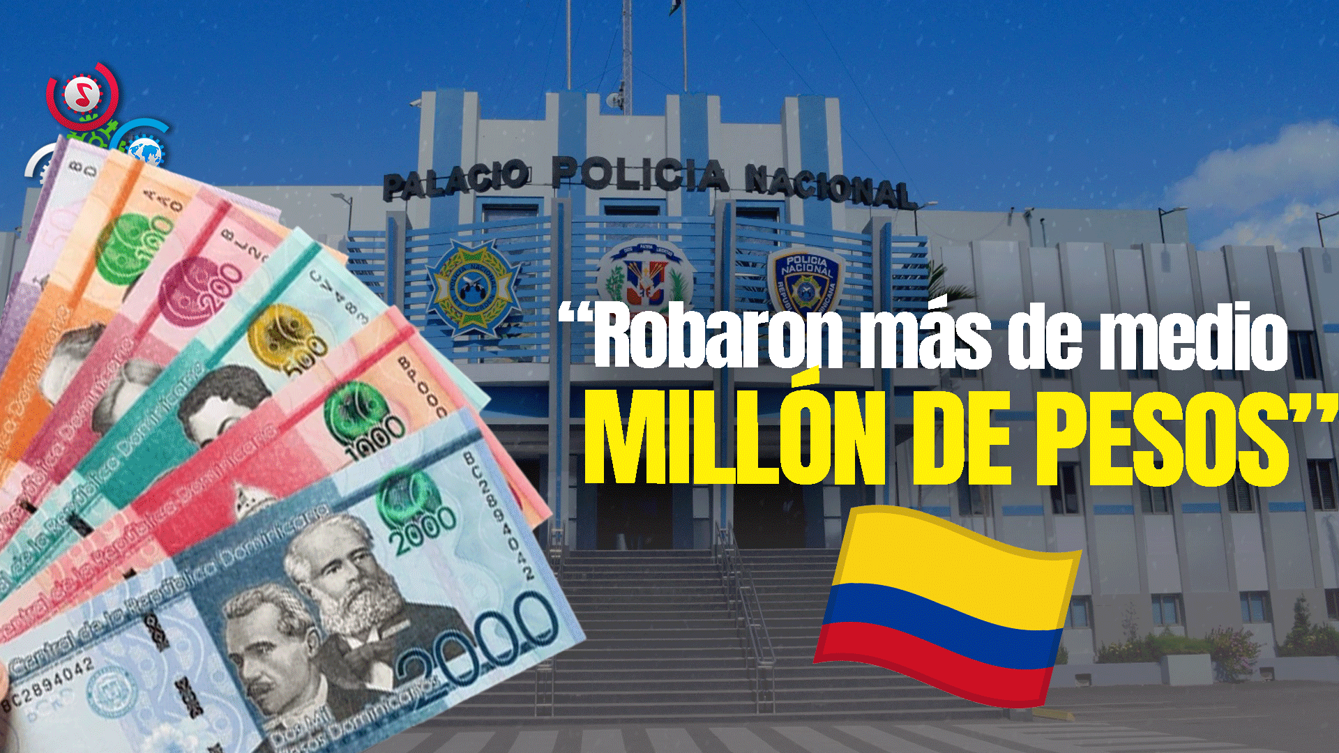PN Apresa Dos Colombianos Por Presunto Robo De Más De 500 Mil Pesos En Boca Chica