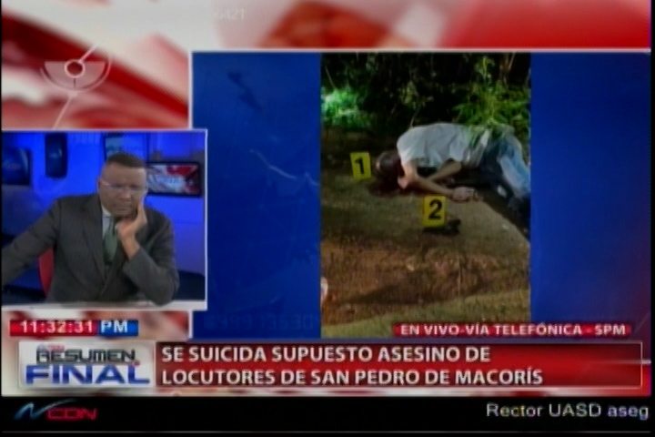 Muerte Del Supuesto Asesino De Comunicadores