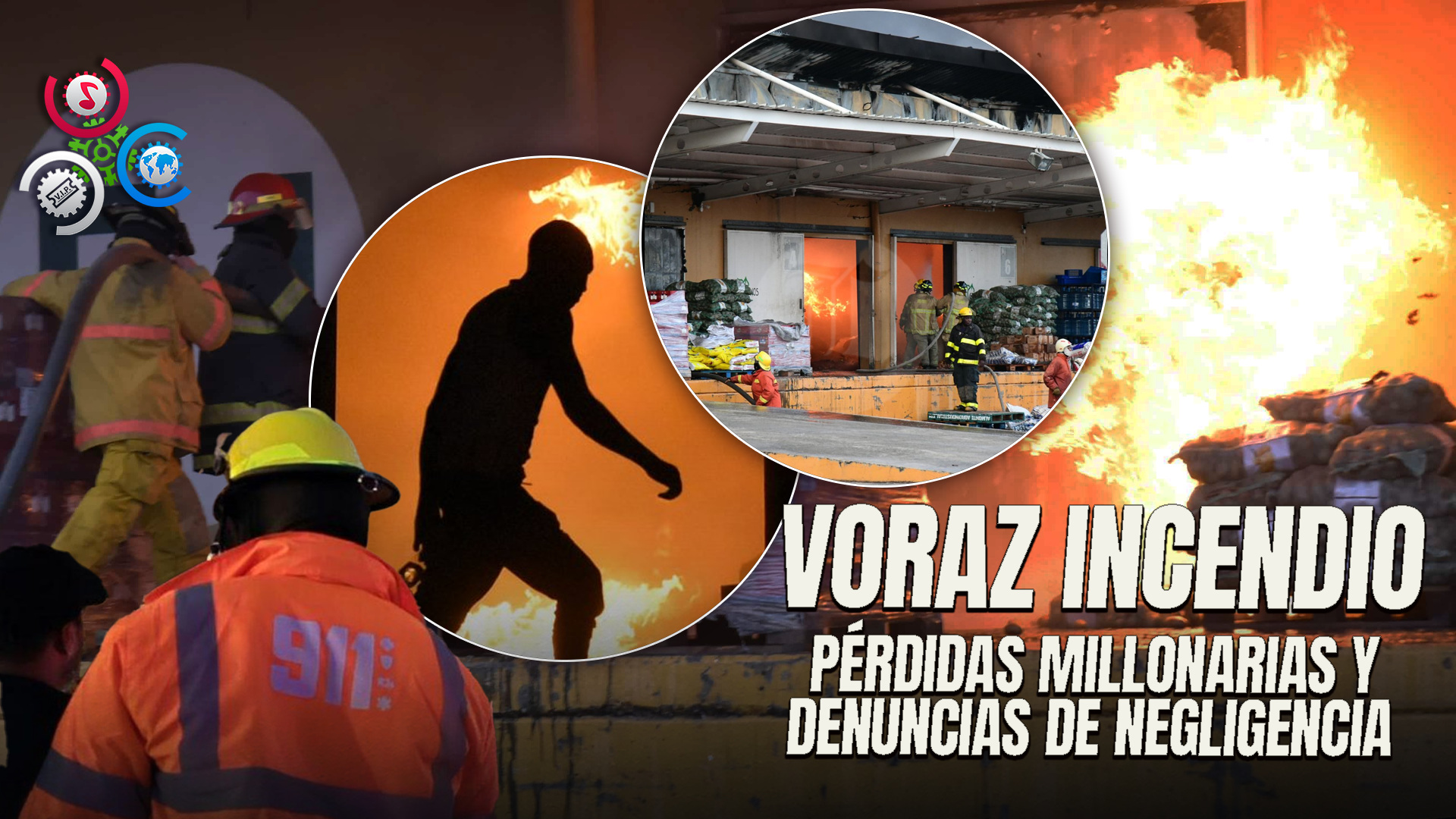 Más Detalles Del Gran Incendio En El Merca De Santo Domingo