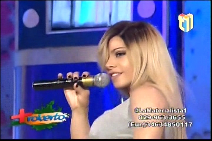 La Materialista Encendió Escenario De Más Roberto