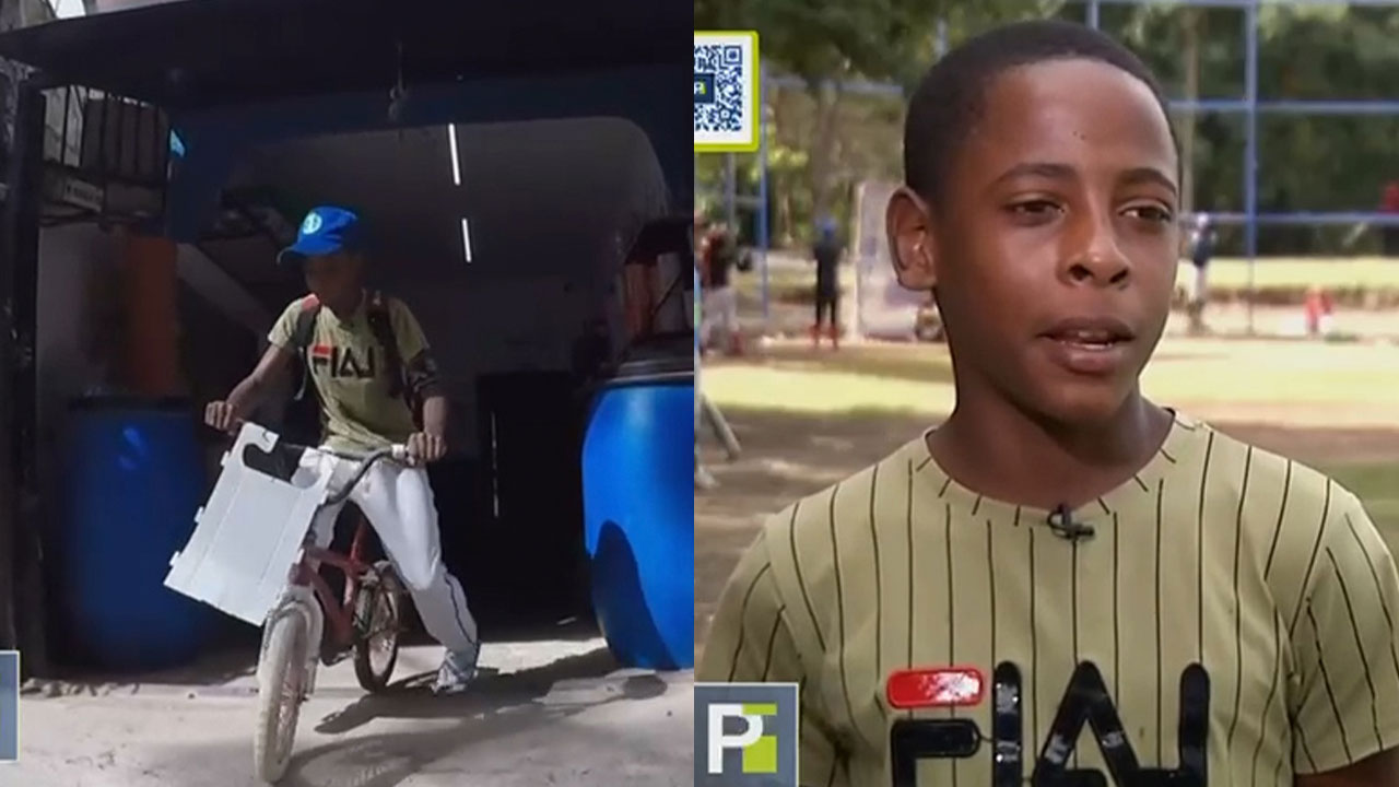 EL SUEÑO DE IMPACTO De Un Niño Dominicano Que Gana Unos Pesos Haciendo Mandados En Su Barrio Para Ayudar A Su Familia Durante La Pandemia