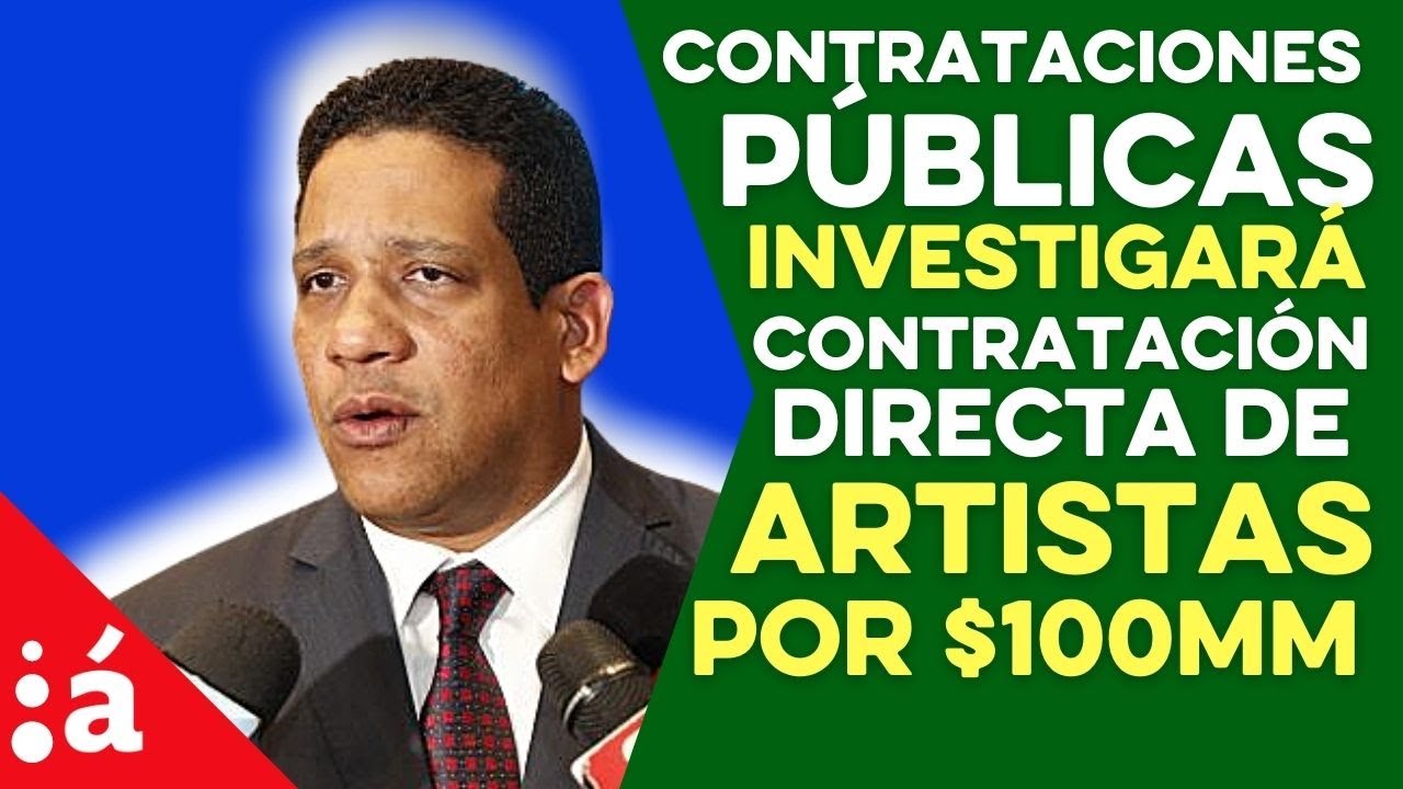 Contrataciones Públicas Inicia Investigación Por Contratación Directa De Artistas