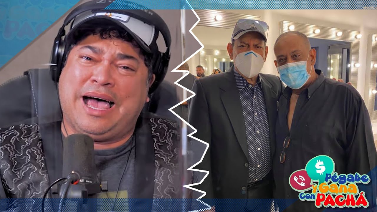 El Pachá Llora En Pleno Programa Por Los Hermanos Villalona | Pégate Y Gana Con El Pachá