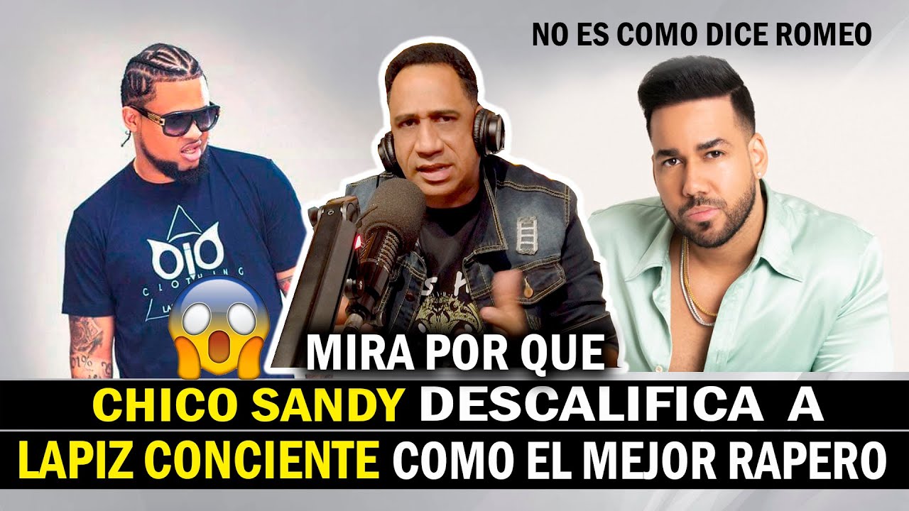 ¡Lápiz Conciente No Es El Mejor Rapero Dominicano Como Dice Romeo Santos! 