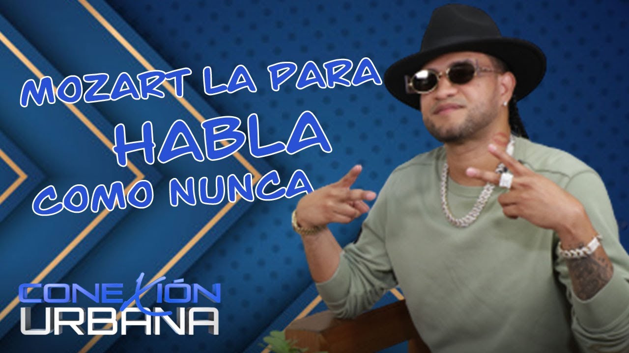 Mozart La Para Habla De Su Carrera Y Sobre El Respeto Que Le Tiene A Lápiz Conciente | Conexión Urbana