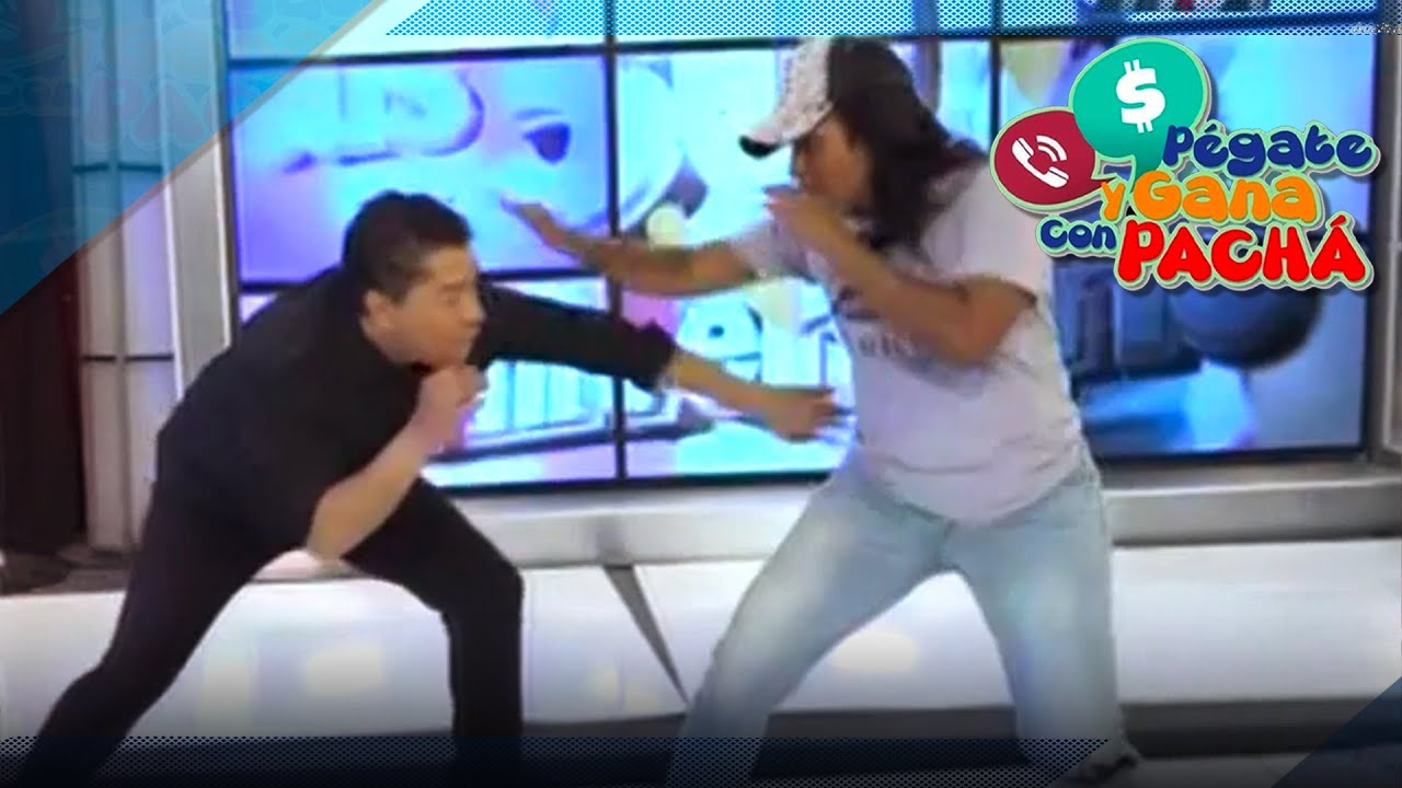 El Pachá Pelea Con La Boxeadora Número Uno Del País | Pégate Y Gana Con El Pachá