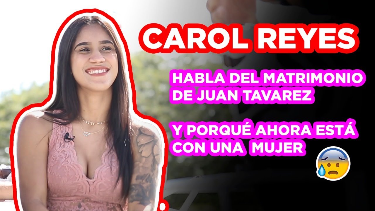 CAROL REYES DICE QUE SANTIAGO MATÍAS LE HA TIRADO DM PICANTES