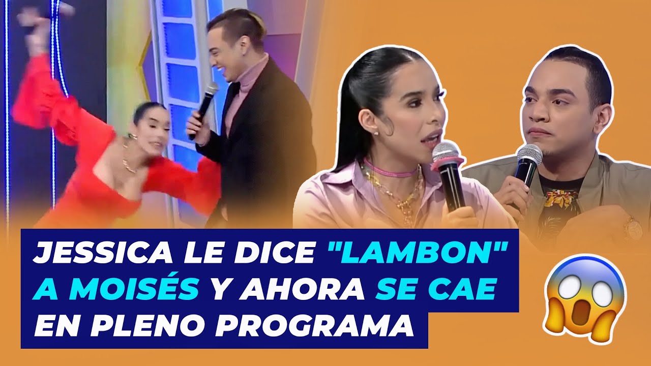 Jessica Pereira Le Dice “lambón” A Moisés Y Ahora Se Da Estrallón En Pleno Programa