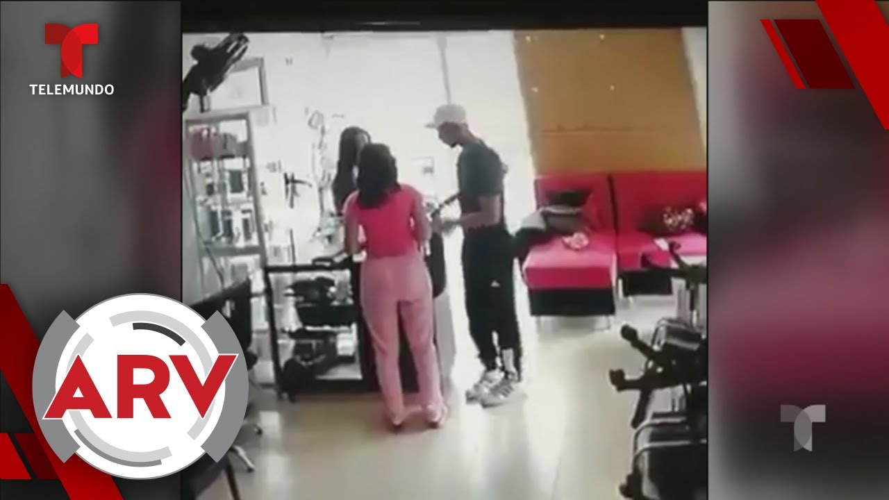 Una Pareja Arrasa Con Una Peluquería Y Hasta Extensiones De Pelo