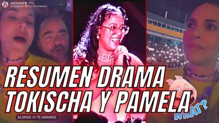 Pamela Vuelve Con Esposo POR EL PEQUEÑO | Drama Con Tokischa En Show Bad Bunny 