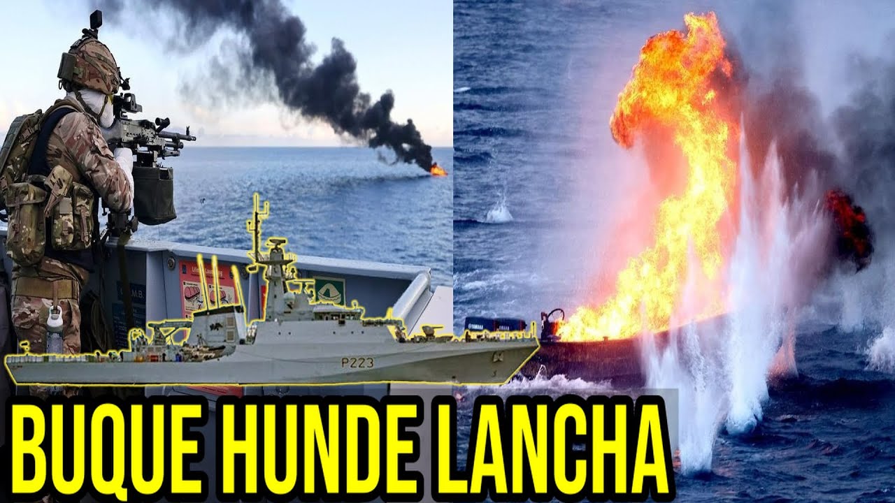 ¡Barco Británico Hunde A Plomo Limpio Lancha De Capos En Aguas Dominicanas!