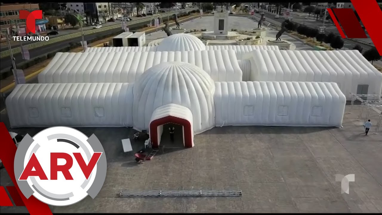 Coronavirus: Crean Un Hospital Inflable Para Atender Pacientes En México