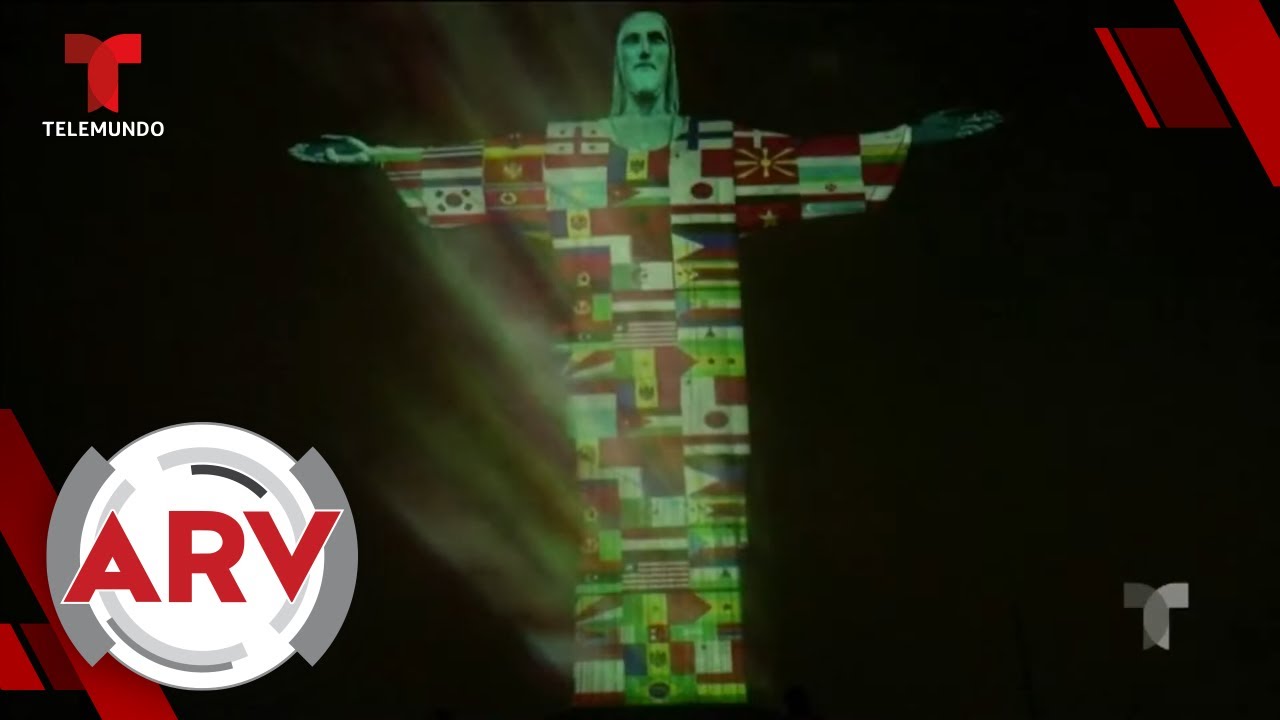 Coronavirus: Cristo Redentor De Brasil Se Viste Con Mensaje De Optimismo