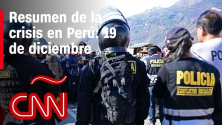 Resumen De Crisis En Perú: Dina Boluarte Critica Protestas