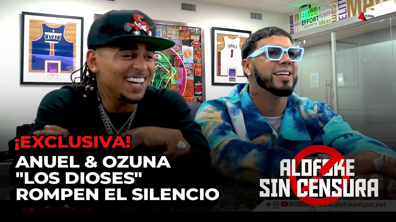 Por Fin Alofoke Lanza La Tan Esperada Entrevista De Anuel Y Ozuna Luego Del Lío Con El Alfa