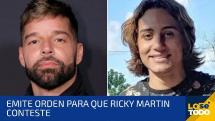 Tribunal Emite Orden Para Que Ricky Martin Conteste A Solicitud De Desestimación De Su Sobrino