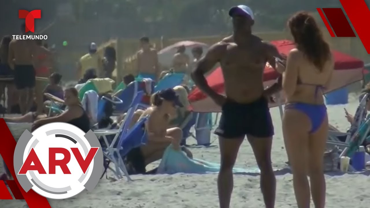 Miles De Estudiantes Disfrutan De Playas En Medio De Pandemia