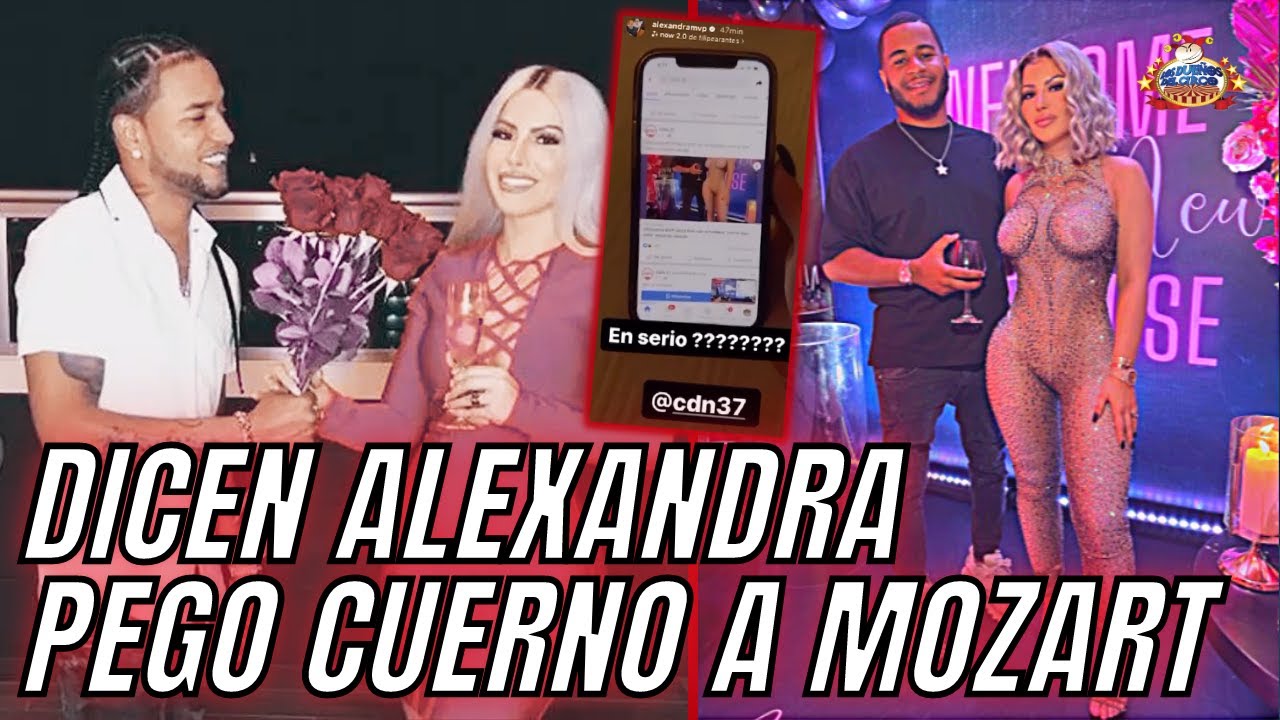 Novio De Alexandra Sube Foto Con Ella Y Ella Mala Porque Dicen Pegó Cuerno A Mozart