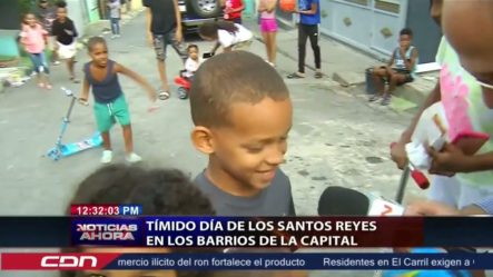 Tímido El Día De Los Santos Reyes En Los Barrios De La Capital