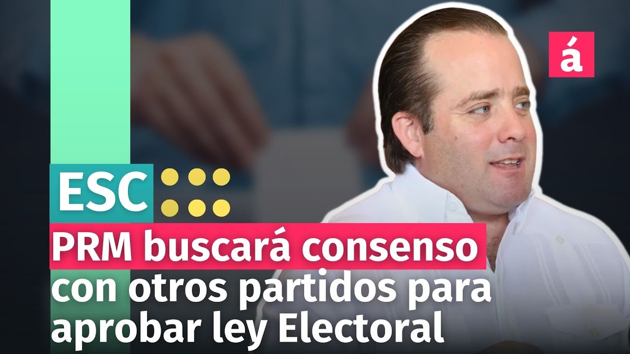 Nueva Ley Electoral: El PRM Buscará Consenso Con Otros Partidos