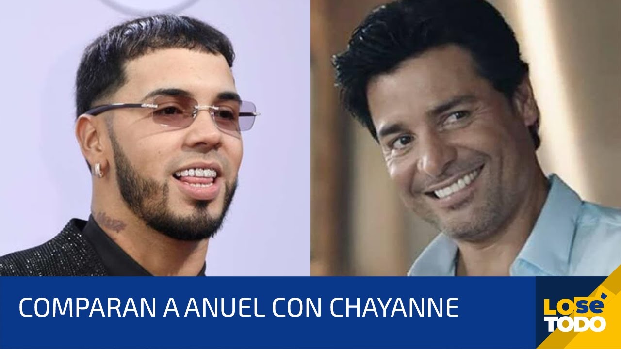 Comparan A Anuel Con Chayanne Y Asegura Es Un Símbolo Sexual