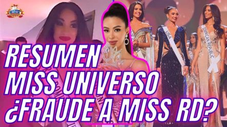 Primeras Palabras De Miss RD Andreína, Luego De Perder Corona Miss Universo