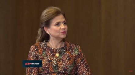 Vicepresidenta De R.D, Raquel Peña, Habla De La Posibilidad De Volver A Ocupar El Cargo 