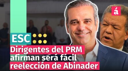 Dirigentes Del PRM Afirman Será Fácil Reelección De Abinader | PLD Y FP No Dan Tregua