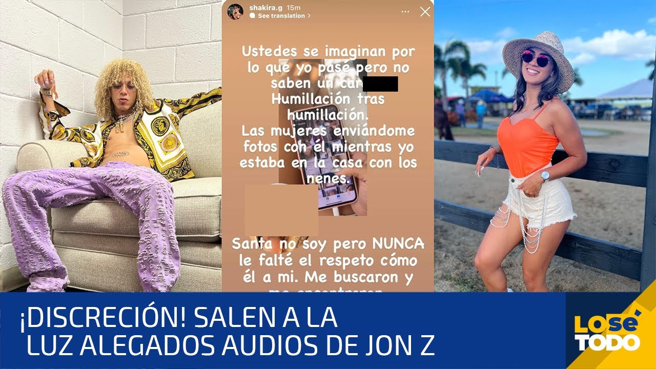 ¡DISCRECIÓN! Salen A La Luz Fuertes Audios De Jon Z Alegadamente Humillando A Su Ex Pareja