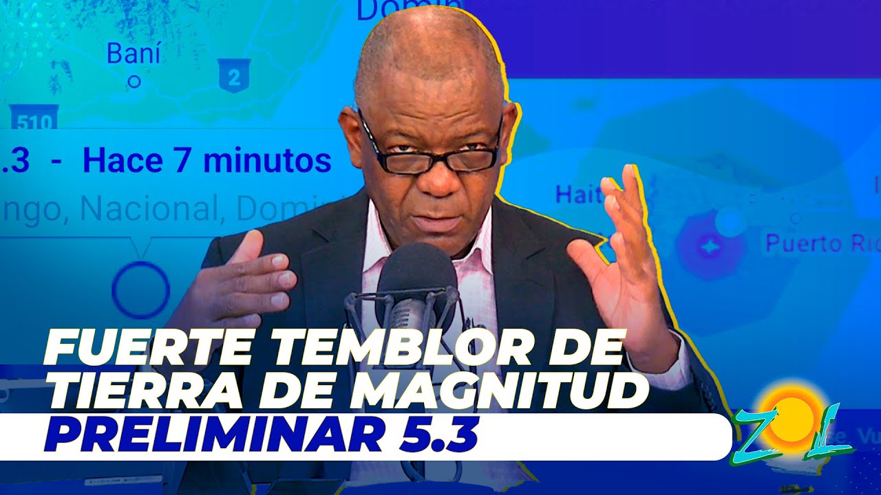 Momento Exacto Del Temblor De Tierra En Cabina Zol FM