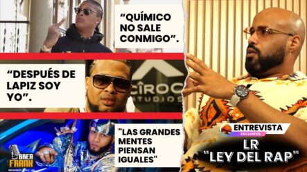LR Ley Del Rap Desafía Químico Ultra Mega A Una Tiradera | | Entrevista