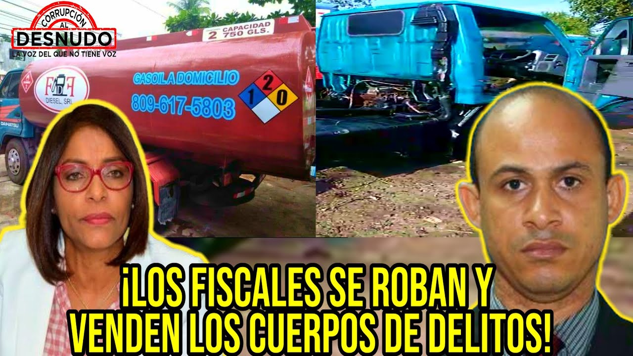 Mafia En La Fiscalía A De La Vega: ¡Los Fiscales Se Roban Un Camión Y Lo Vende Por Piezas!