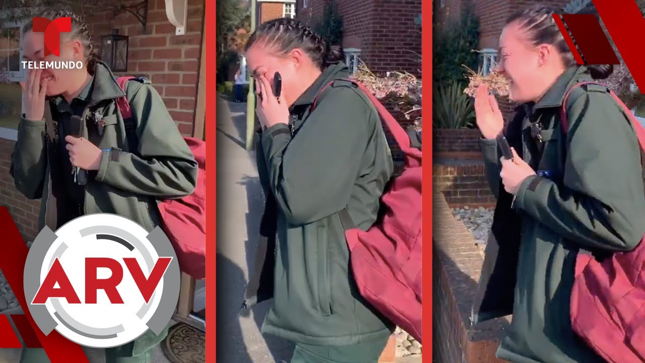 Enfermera Llora Tras Ser Aplaudida Y Tratada Como Heroína Por Sus Vecinos