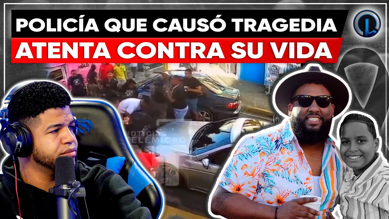 ¡De Último Minuto! Policía De Tragedia En Santiago Intenta Quitarse La Vida 