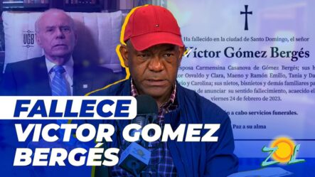Muere El Ex Canciller Víctor Gómez Bergés
