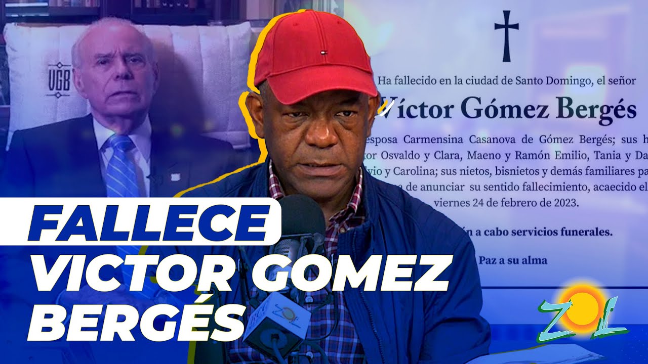 Muere El Ex Canciller Víctor Gómez Bergés