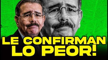 ¡Danilo Medina Sale Del Escenario Político Dominicano De La Manera Más Trágica Posible!