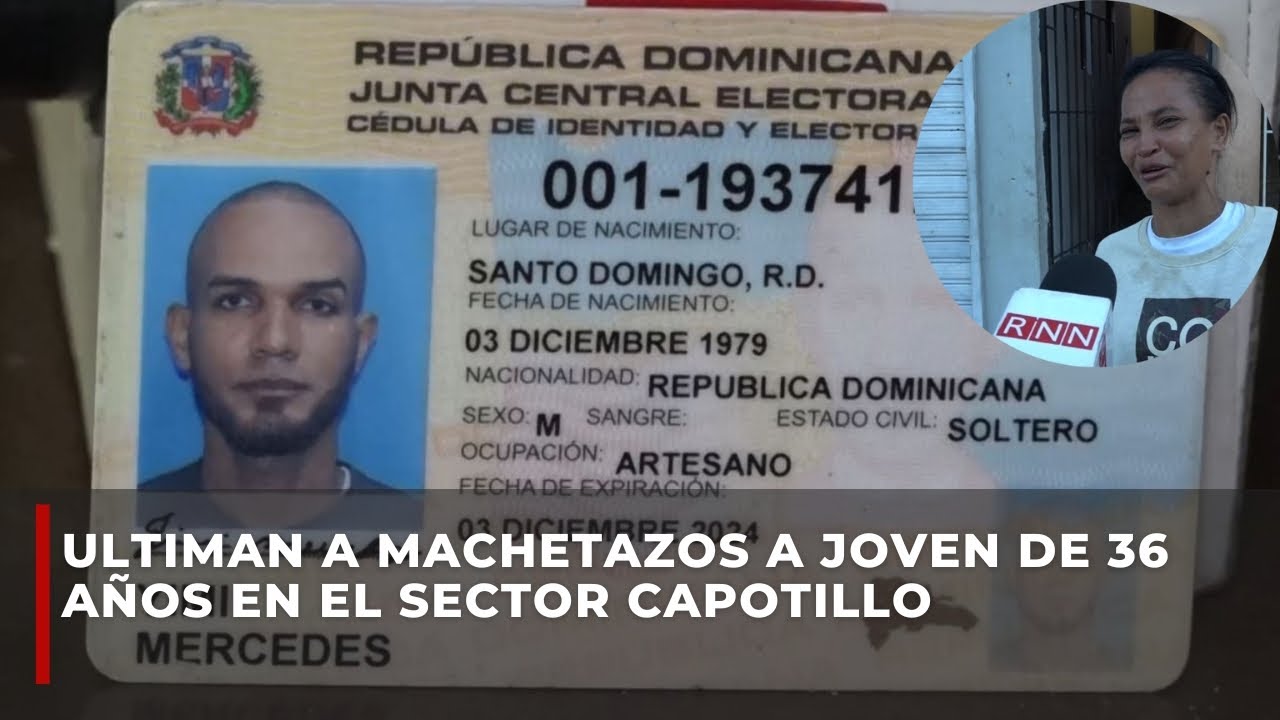 Ultiman A Machetazos A Joven De 36 Años En El Sector Capotillo