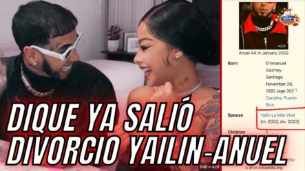 Según Biografía De Anuel Ya Está Divorciado | Se Casó Con Yailin En El 2022 Y Se Divorció En El 2023