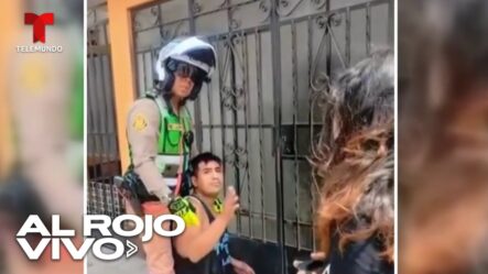 ¡De Rodillas! Ladrón Pide Perdón A Una Joven Luego De Robarle Su Celular En Perú