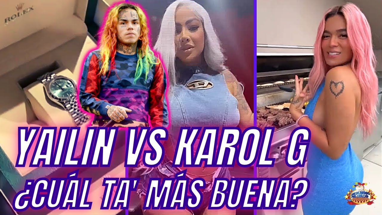 Yailin Vs Karol G Bailando: ¿Quién Regaló Reloj A Yailin? | Falso Video Yailin Y Tekashi