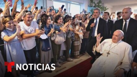 En Video: El Momento Cuando El Papa Francisco Sale Del Hospital