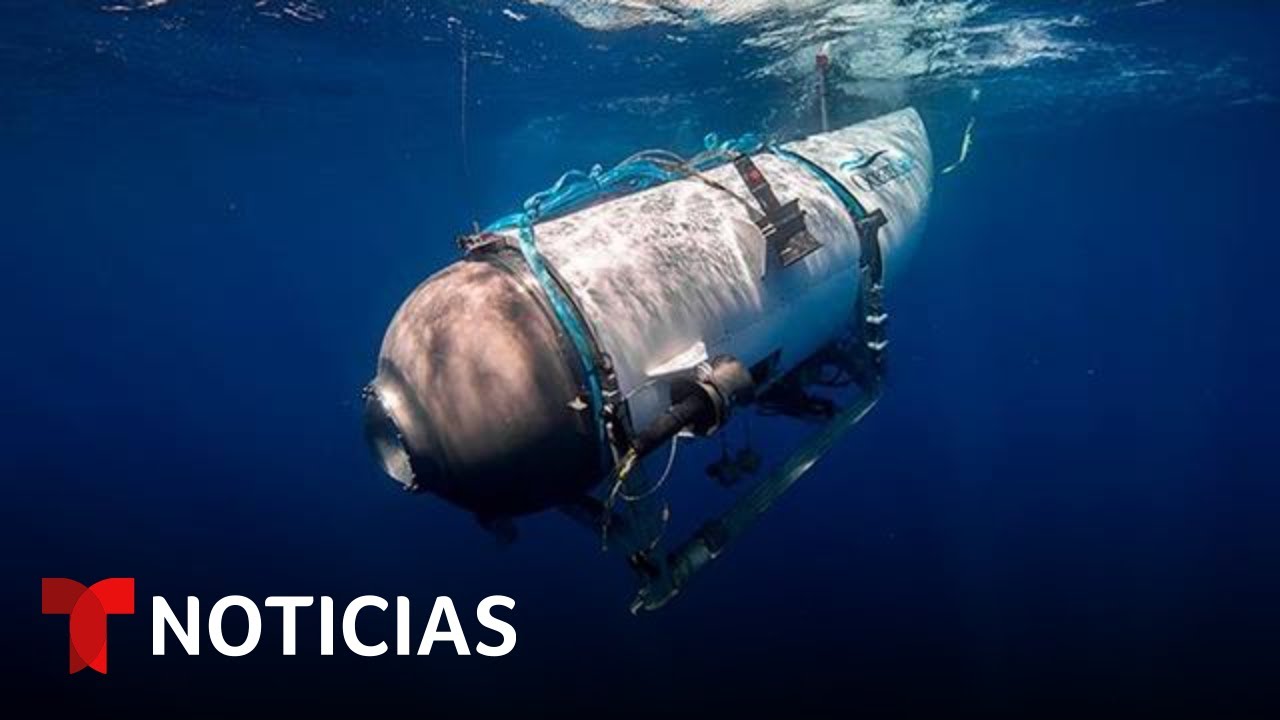 Al Sumergible Titán Le Quedarían Menos De 32 Horas De Oxígeno Bajo El Agua | Noticias Telemundo