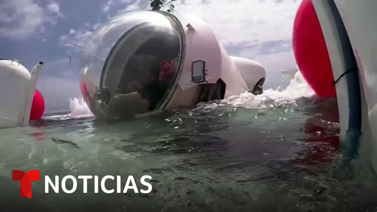 Nuevos Detalles Sobre La Búsqueda Del Sumergible Desaparecido Con Cinco Personas A Bordo