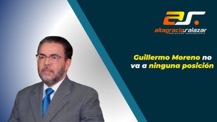 Altagracia Salazar: Guillermo Moreno No Va A Ninguna Posición | Sin Maquillaje