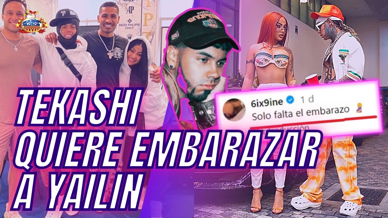 Tekashi Compró Anillo A Yailin Y La Quiere Preñar | Hermano De Anuel Dique Quitó Perro A Yailin