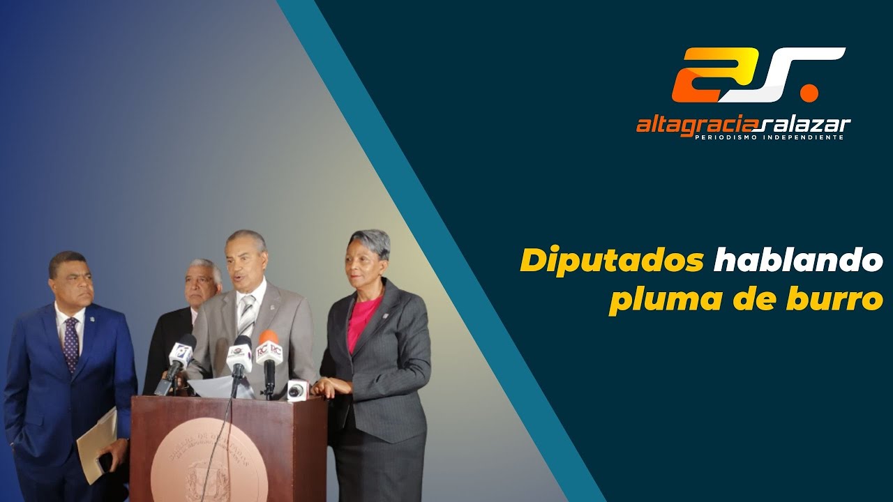 Altagracia Salazar: Diputados Hablando Pluma De Burro | Sin Maquillaje