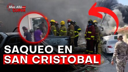 Delincuentes Aprovechan Explosión En San Cristóbal Para Robar En Locales Comerciales