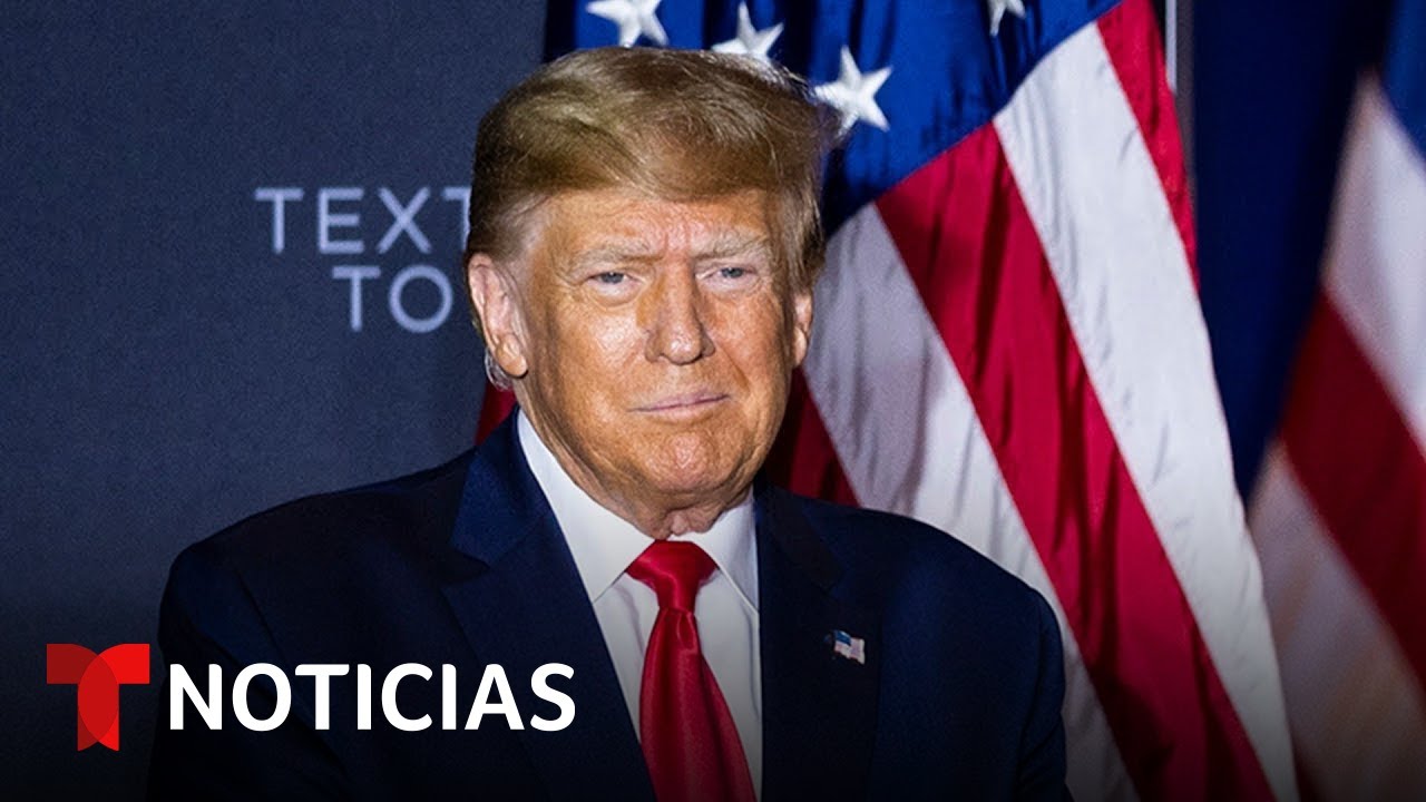 Trump Anuncia Que Se Entregará El Jueves En Georgia | Noticias Telemundo